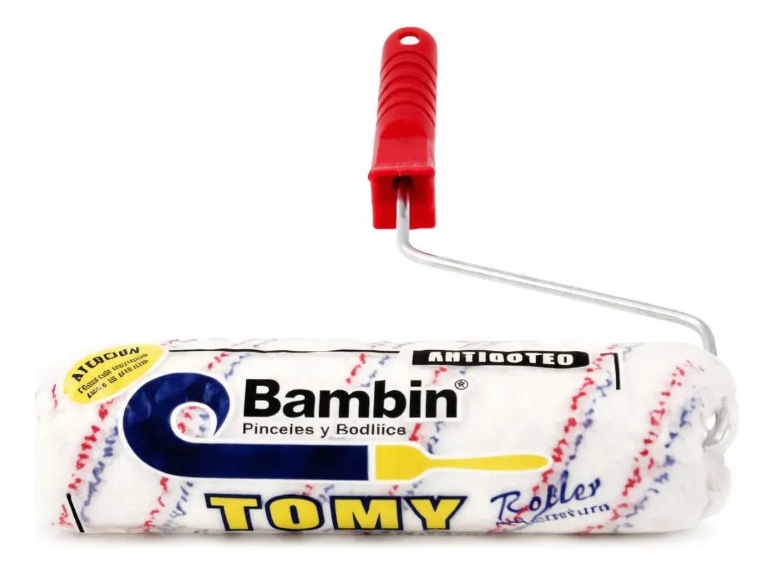 Rodillo Tomy Bambin Antigoteo Sin Costuras 22 Cm